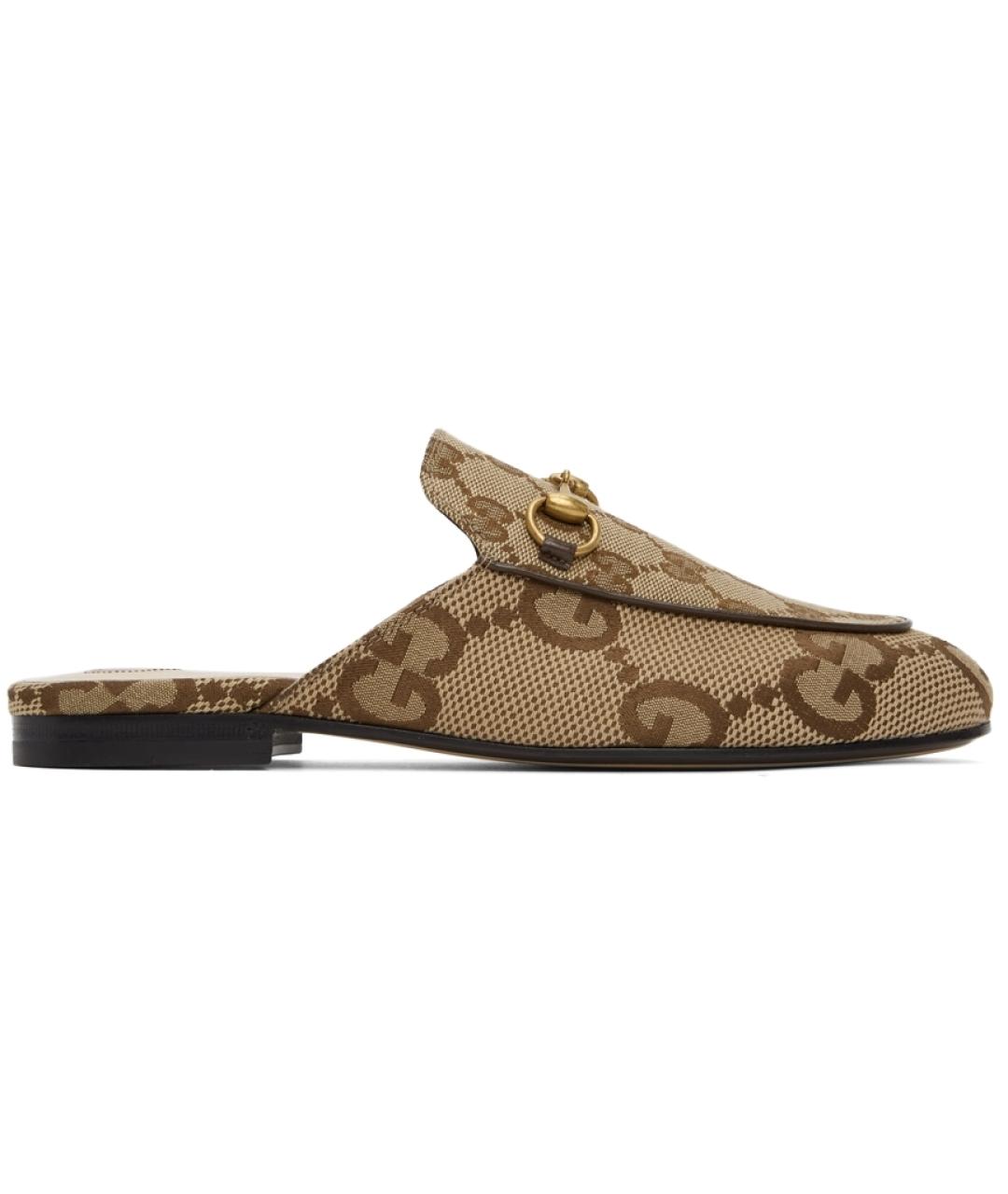 GUCCI Коричневые мюли, фото 1