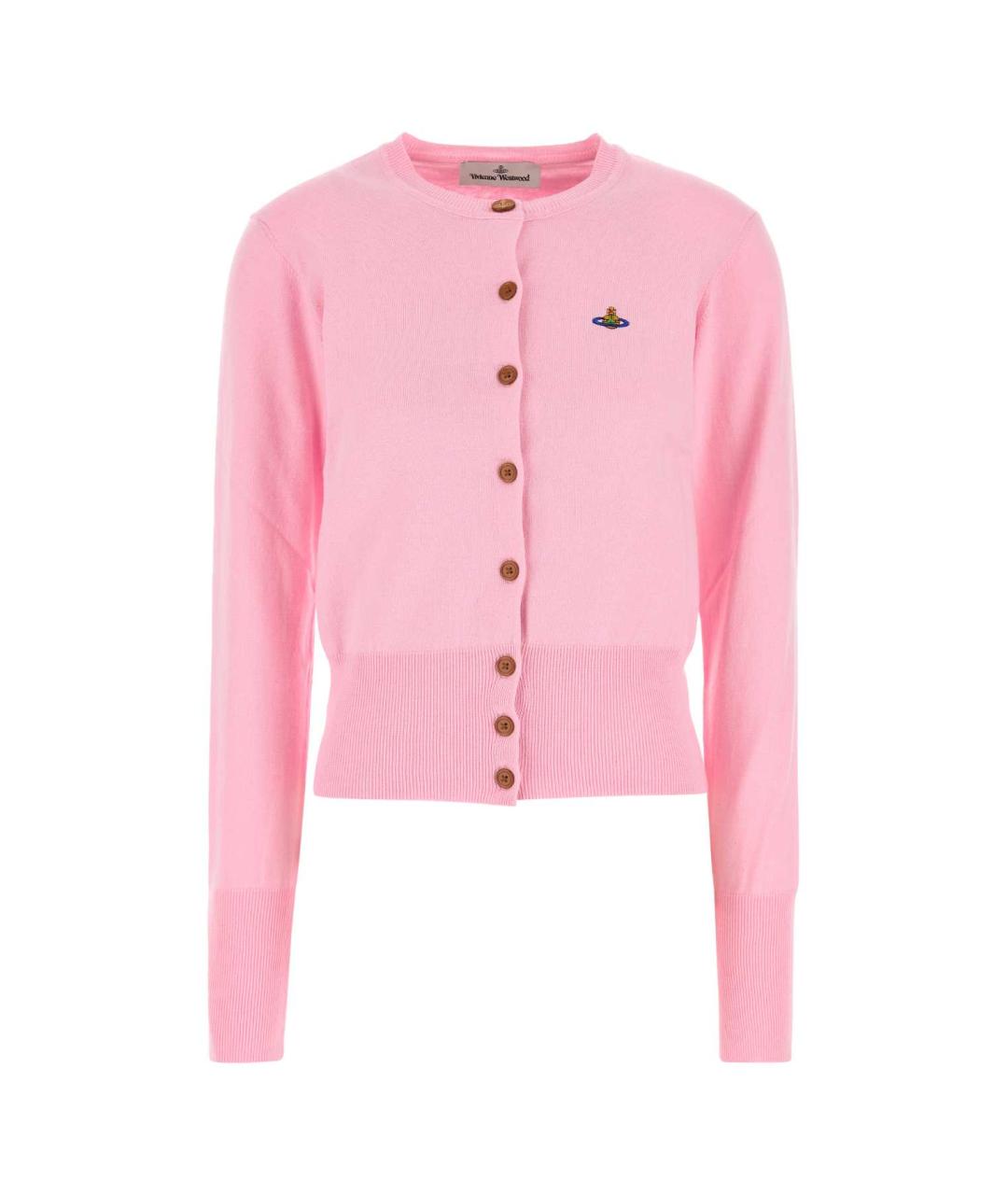 VIVIENNE WESTWOOD Розовый кардиган, фото 1