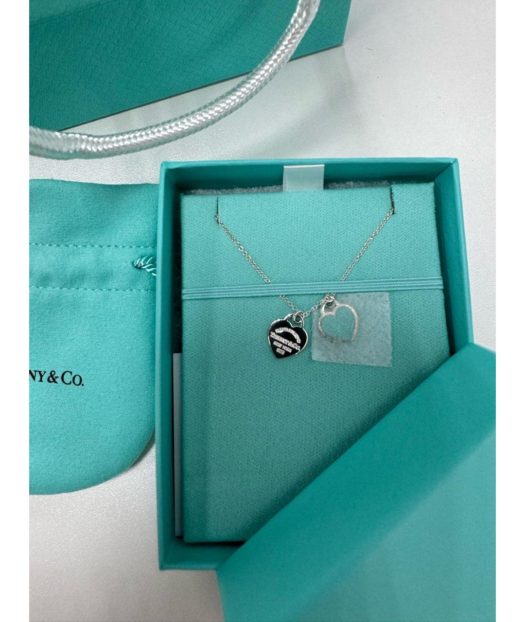 TIFFANY&CO Серебряная серебряная подвеска, фото 6