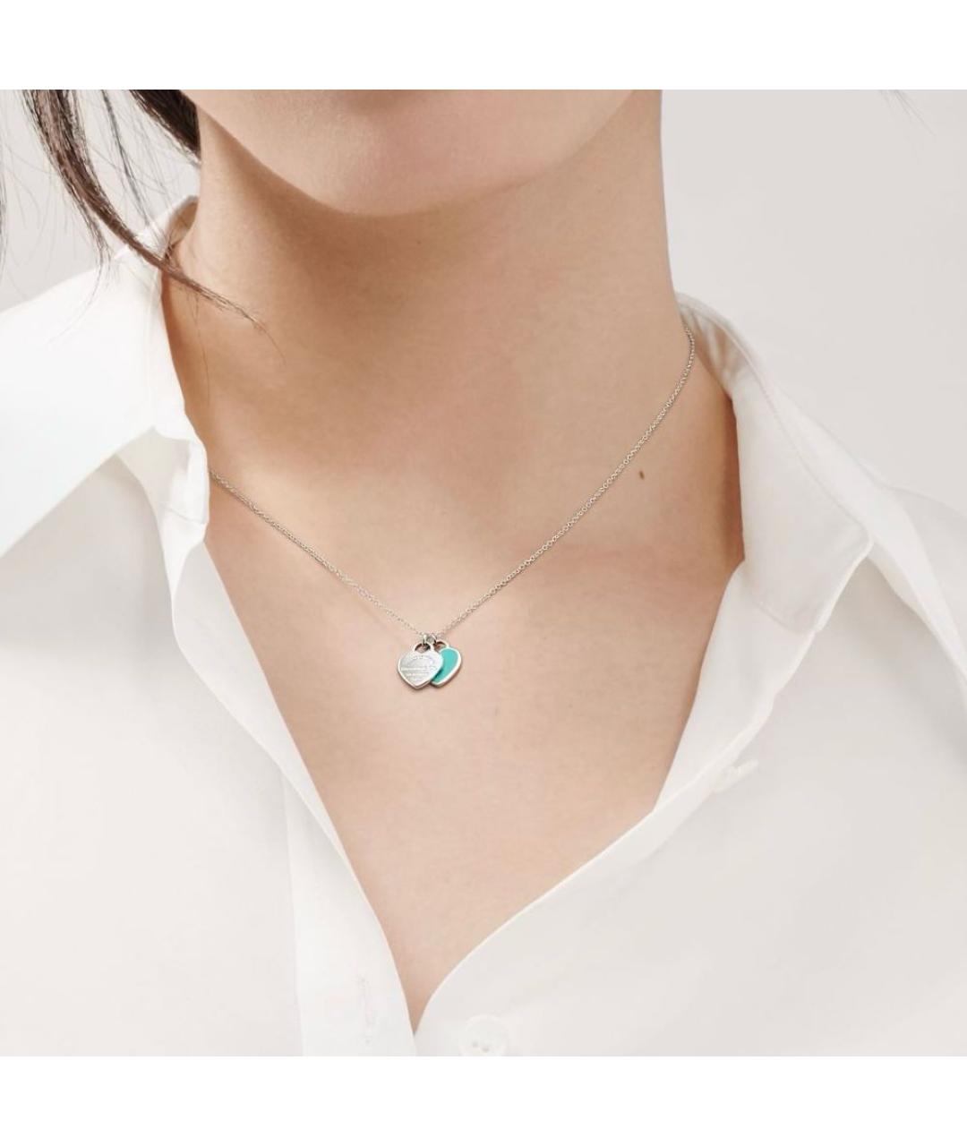 TIFFANY&CO Серебряная серебряная подвеска, фото 2