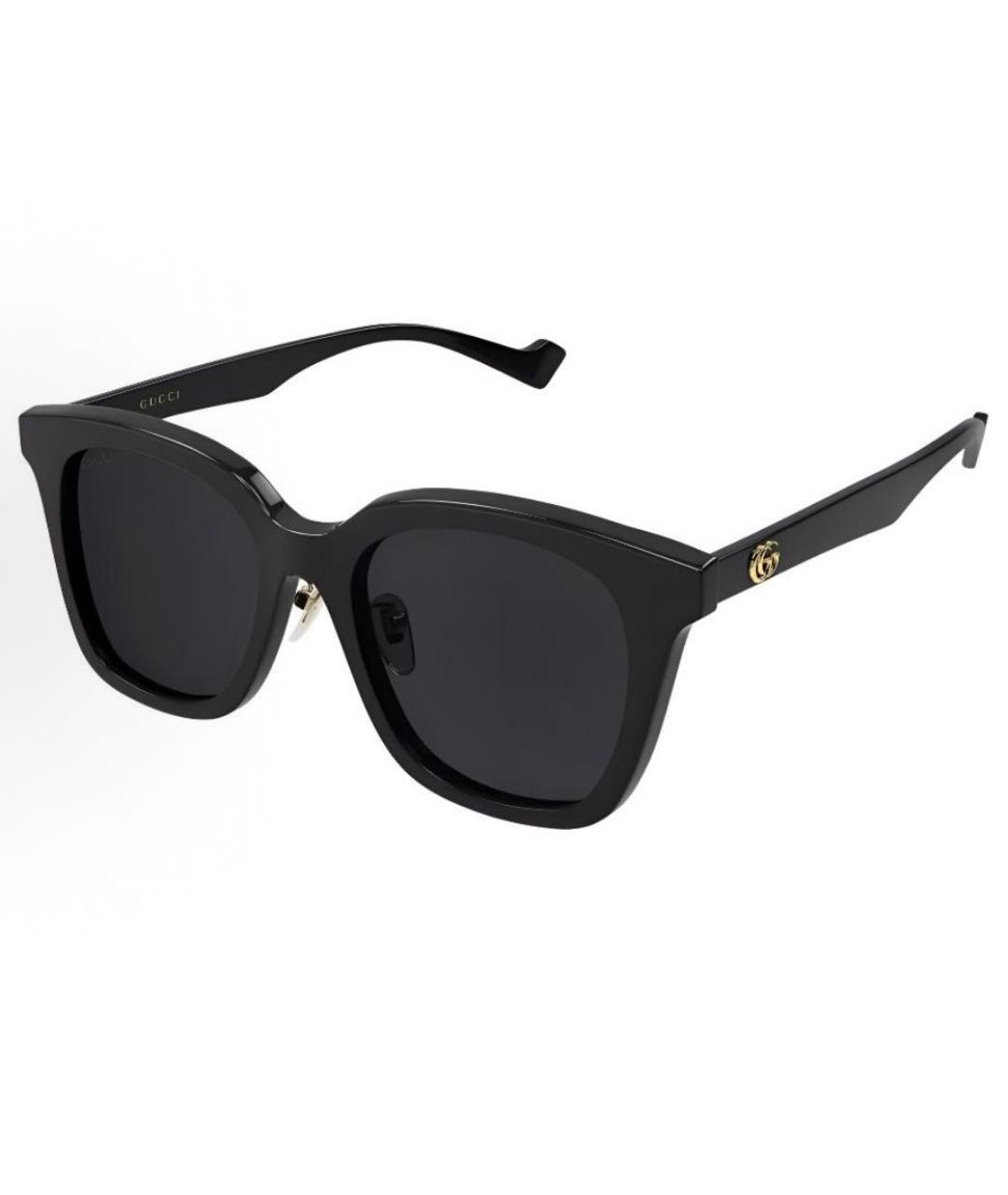 GUCCI Черные пластиковые солнцезащитные очки, фото 5
