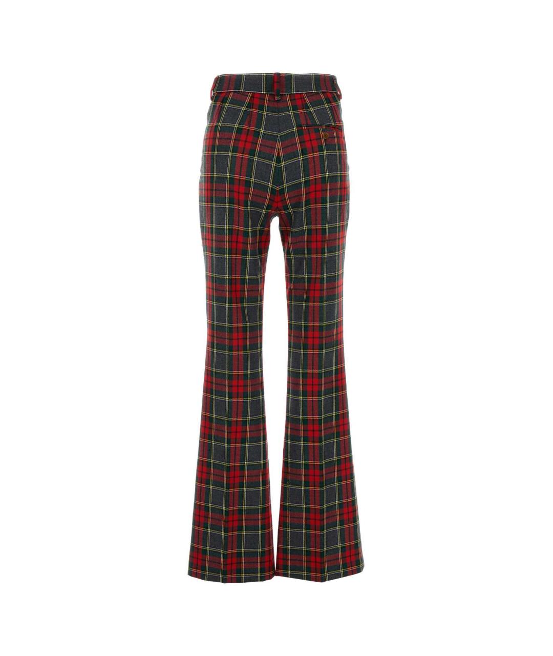 VIVIENNE WESTWOOD Красные прямые брюки, фото 2