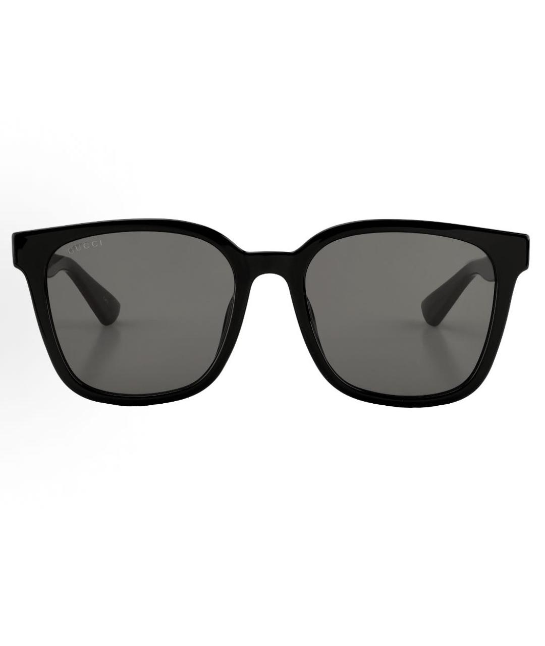 GUCCI Черные пластиковые солнцезащитные очки, фото 2