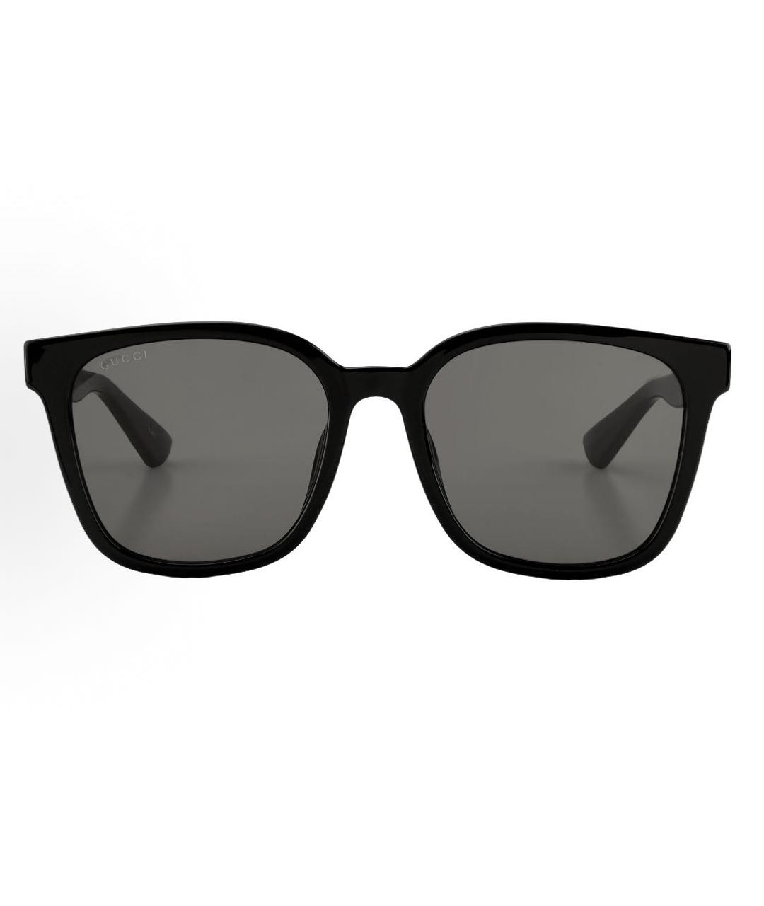 GUCCI Черные пластиковые солнцезащитные очки, фото 2