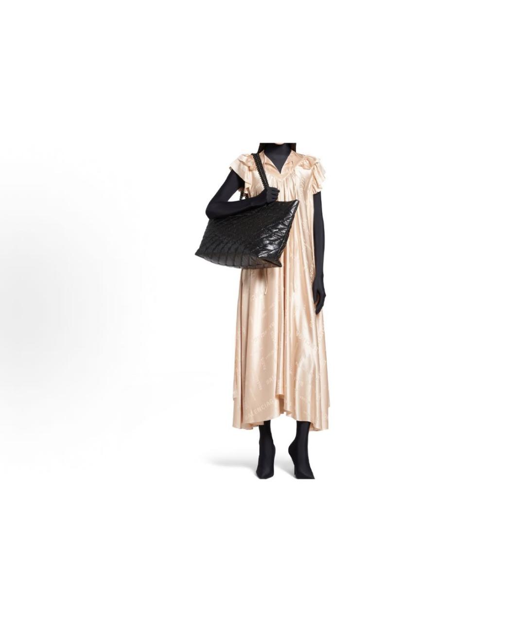 BALENCIAGA Черная сумка тоут, фото 6