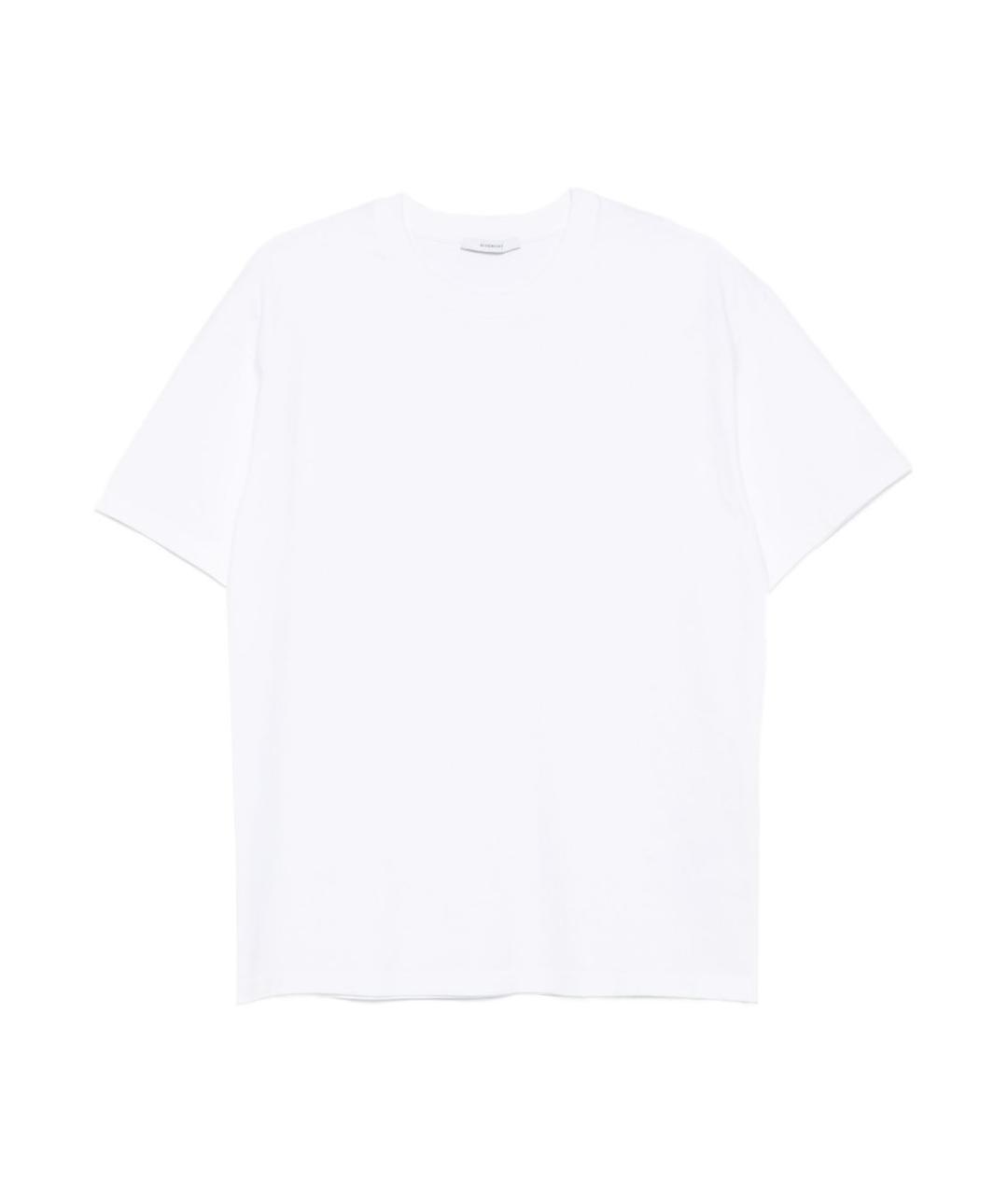 GIVENCHY Белая хлопковая футболка, фото 1