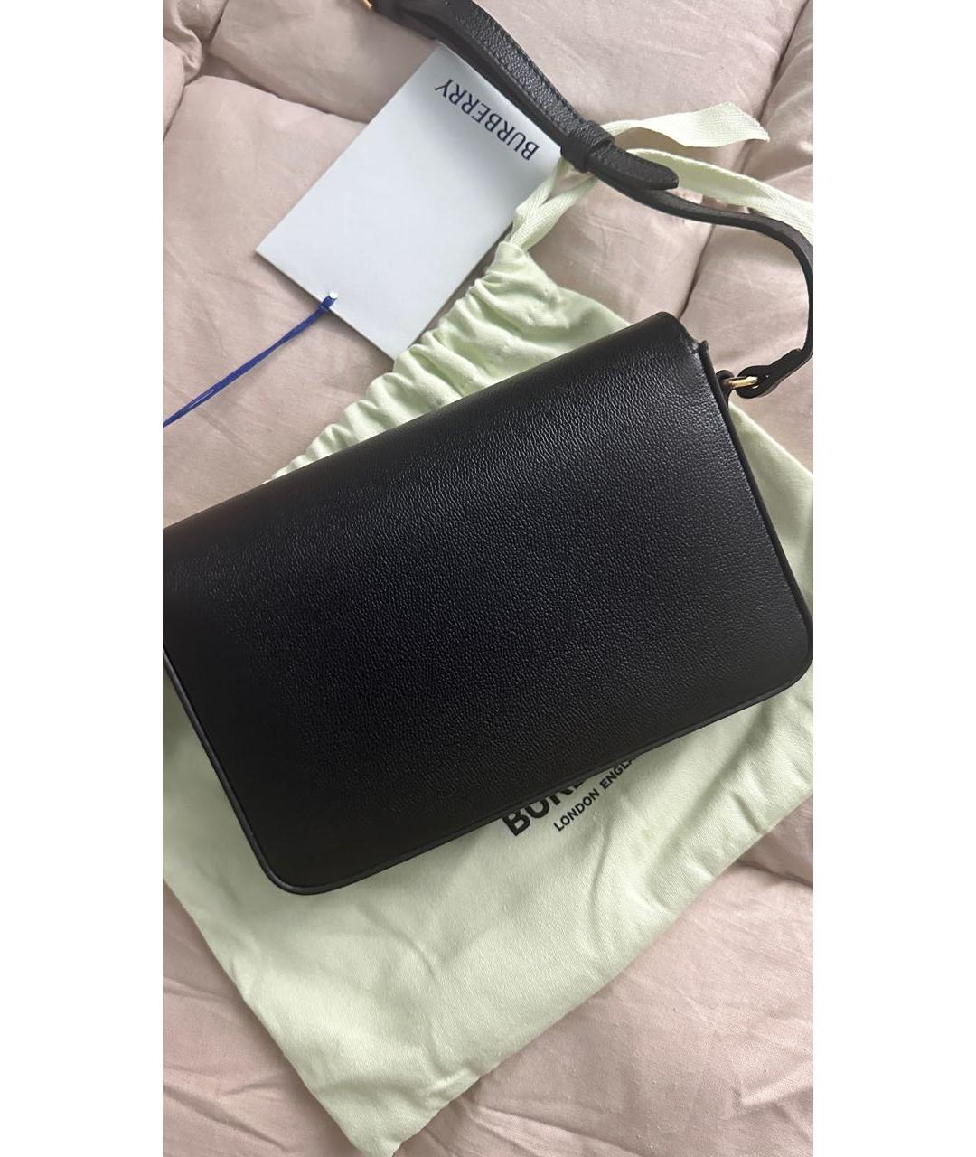 BURBERRY Кожаная сумка через плечо, фото 5