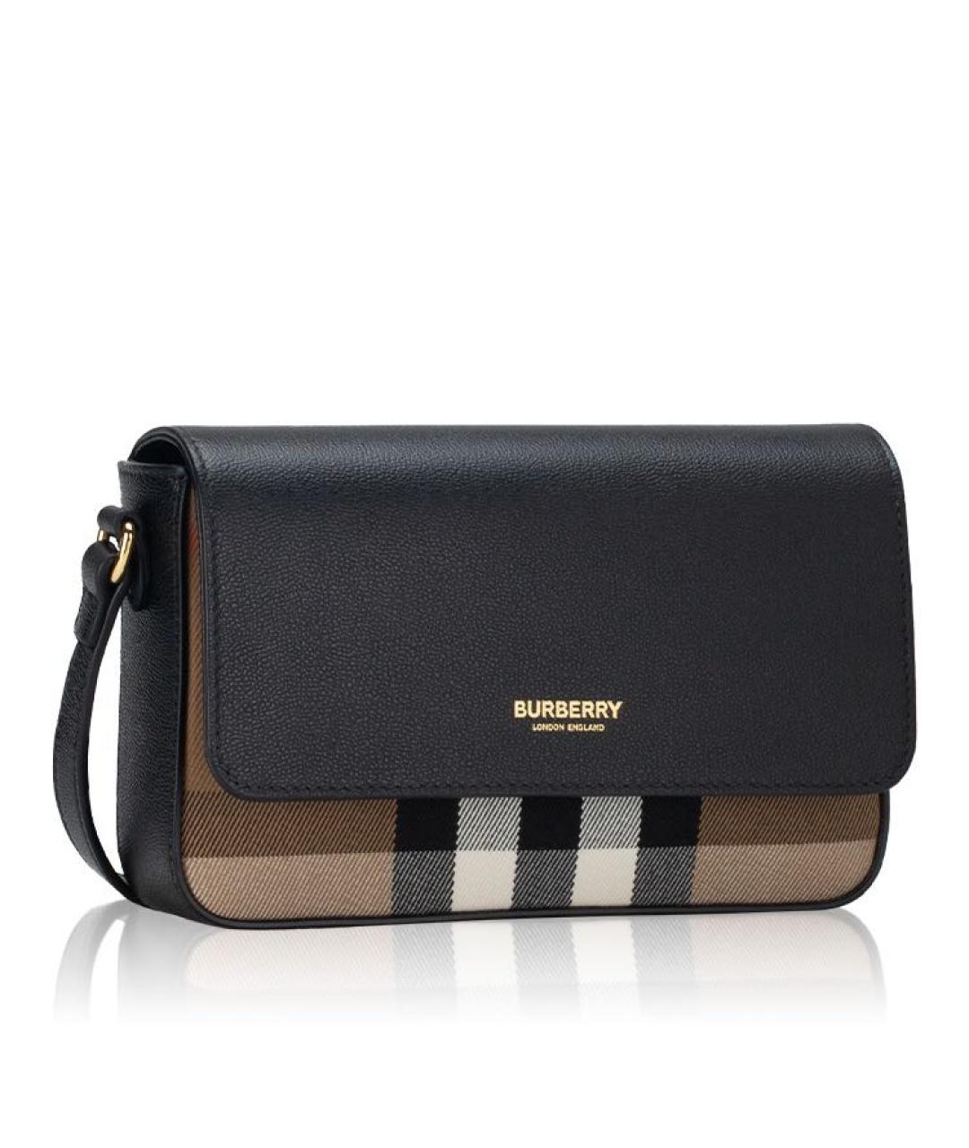BURBERRY Кожаная сумка через плечо, фото 2