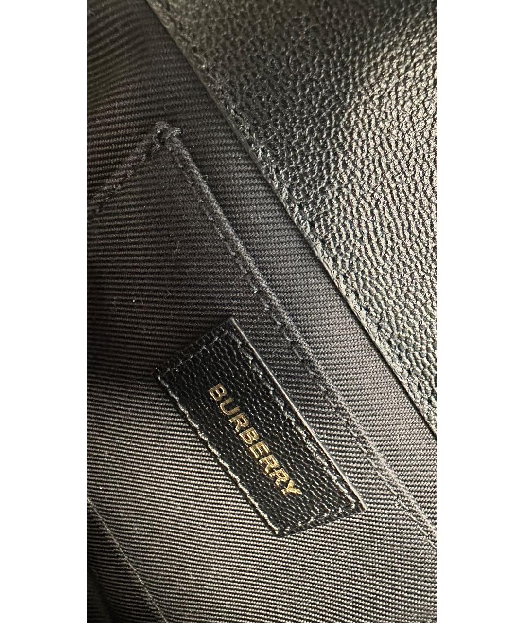 BURBERRY Кожаная сумка через плечо, фото 7