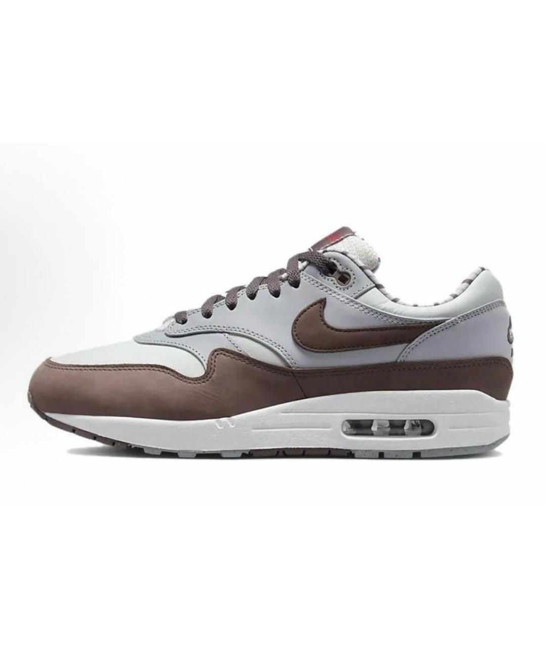 NIKE Белые низкие кроссовки / кеды из искусственной кожи, фото 6