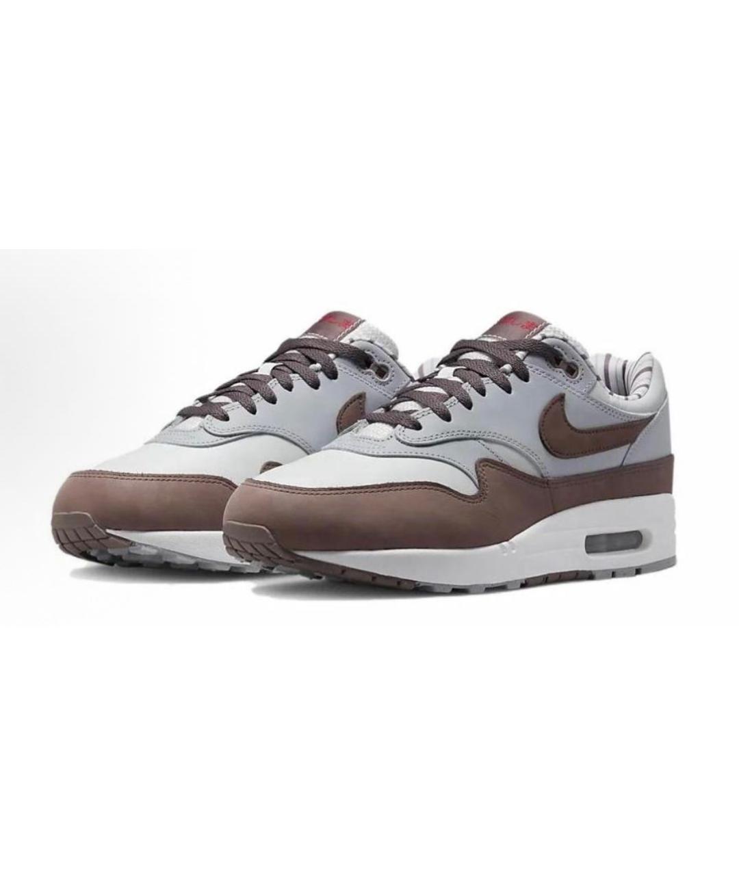 NIKE Белые низкие кроссовки / кеды из искусственной кожи, фото 2