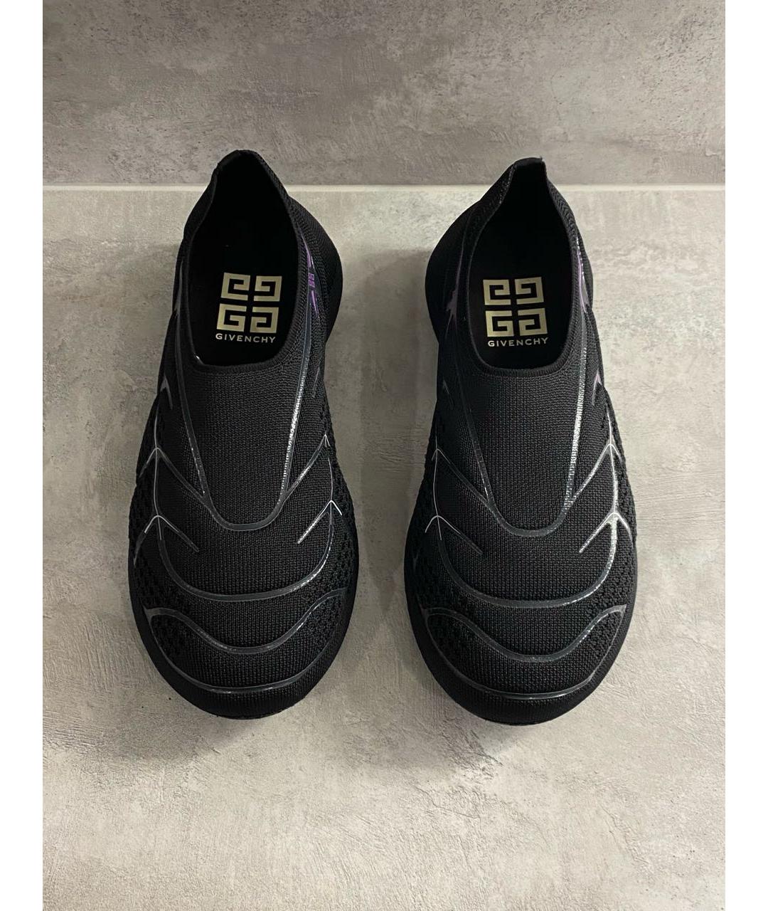 GIVENCHY Черные кроссовки, фото 4