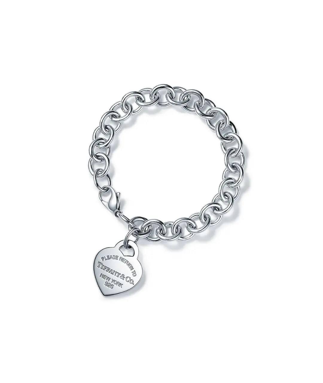 TIFFANY&CO Серебрянный серебряный браслет, фото 1