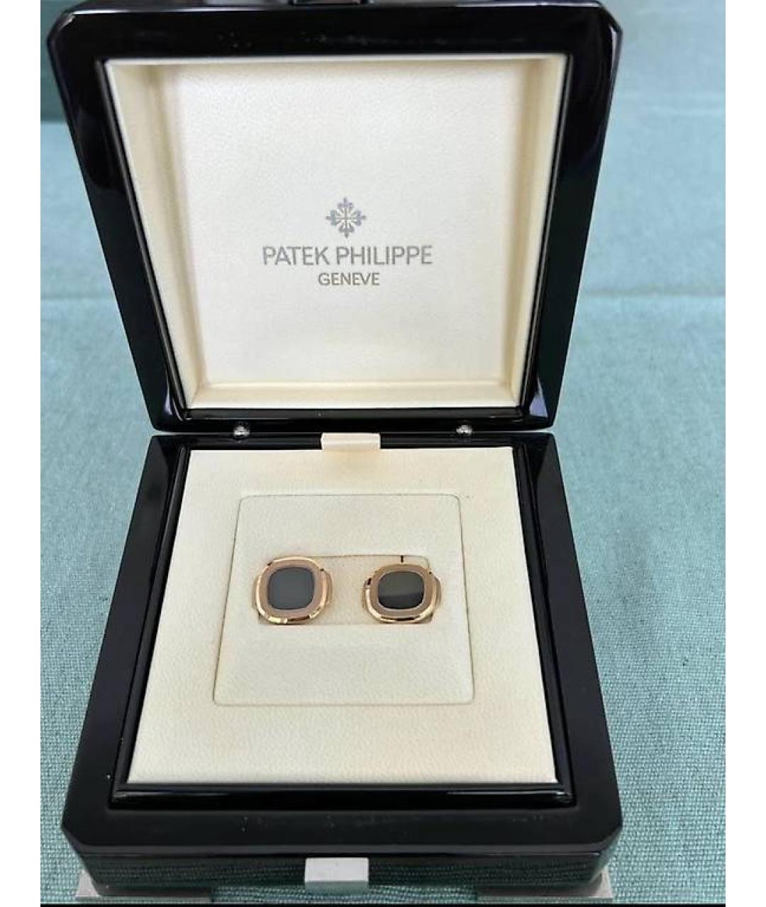 PATEK PHILIPPE Золотые запонки из розового золота, фото 2