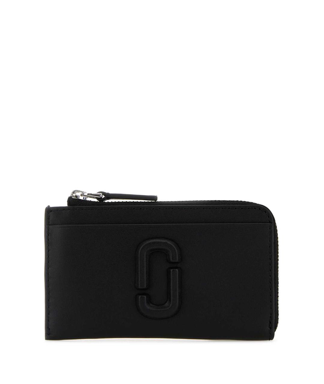MARC JACOBS Черный кожаный кошелек, фото 1