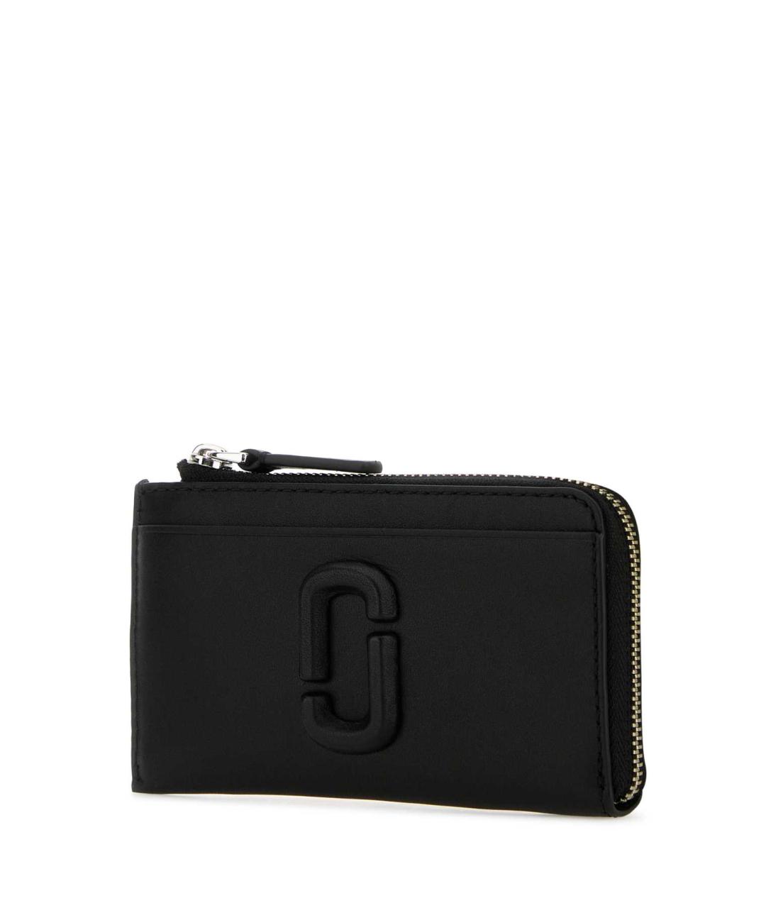 MARC JACOBS Черный кожаный кошелек, фото 2