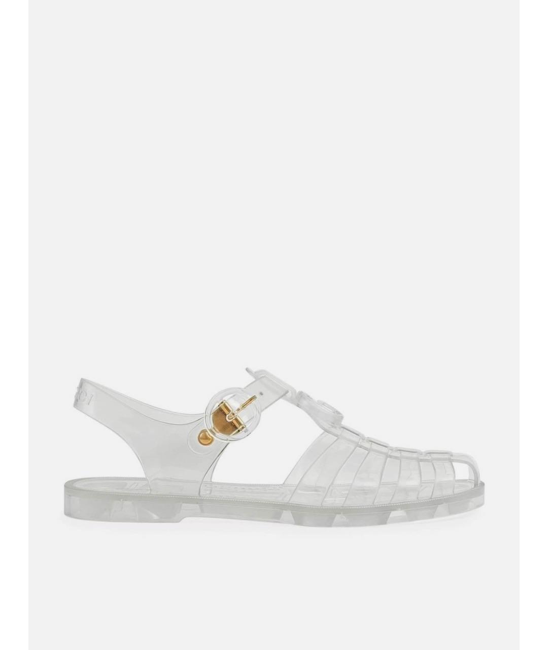 GUCCI Резиновые сандалии, фото 9