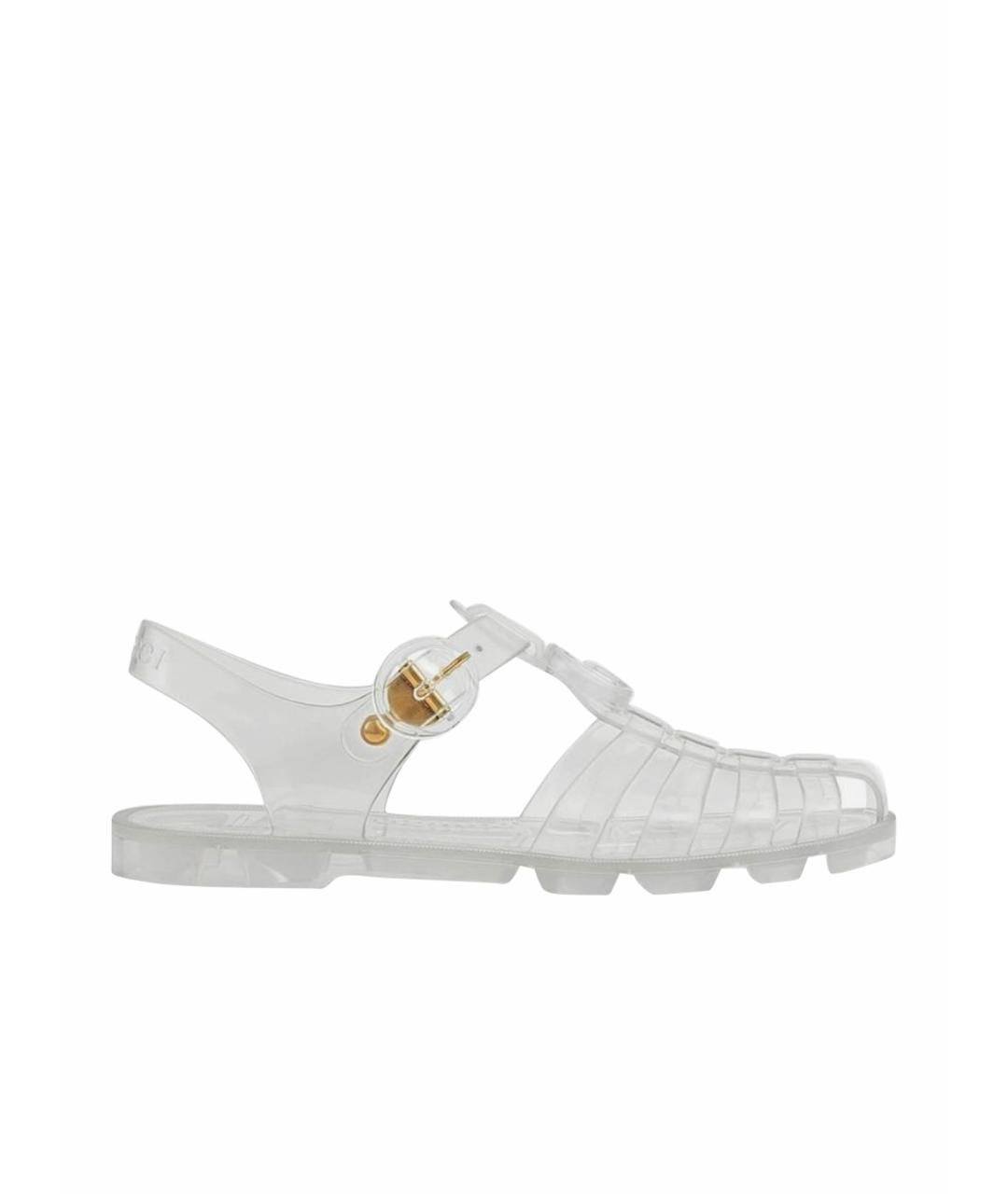 GUCCI Резиновые сандалии, фото 1