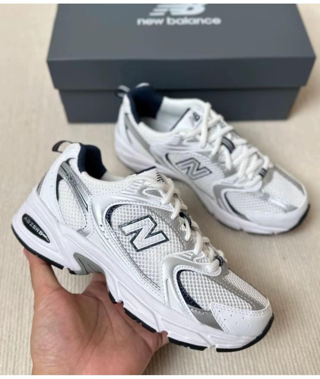NEW BALANCE Белые кроссовки, фото 7