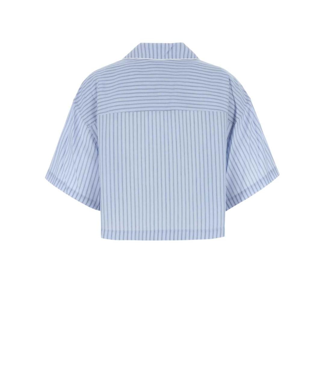 T BY ALEXANDER WANG Голубая рубашка, фото 2