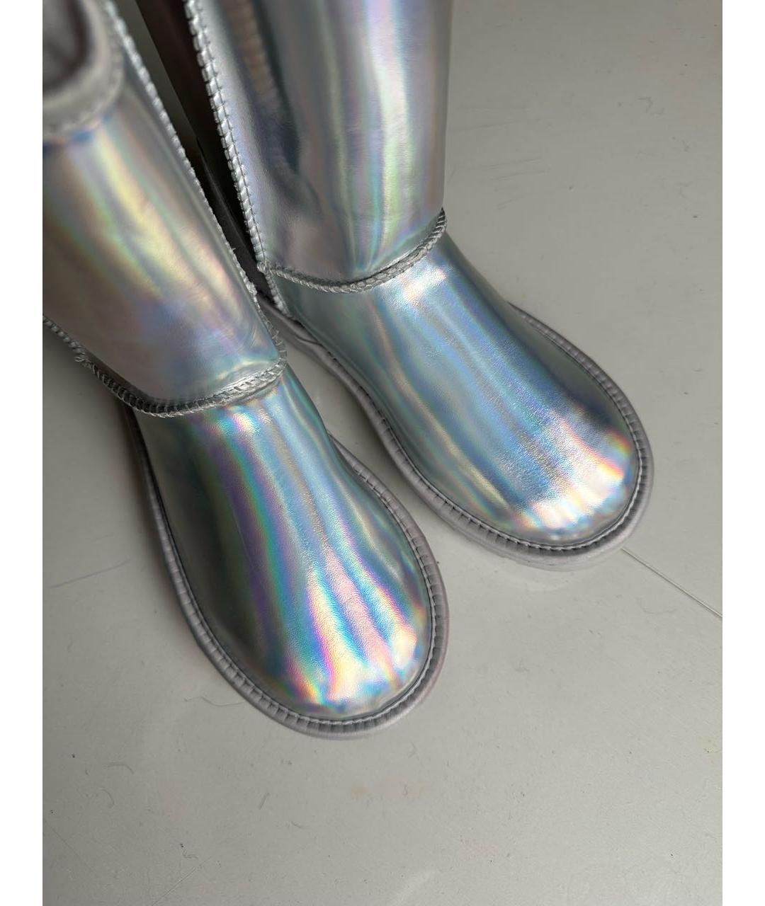 UGG AUSTRALIA Серебряные сапоги, фото 2