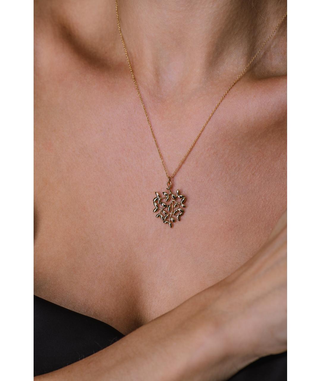 TIFFANY&CO Золотая подвеска из желтого золота, фото 3