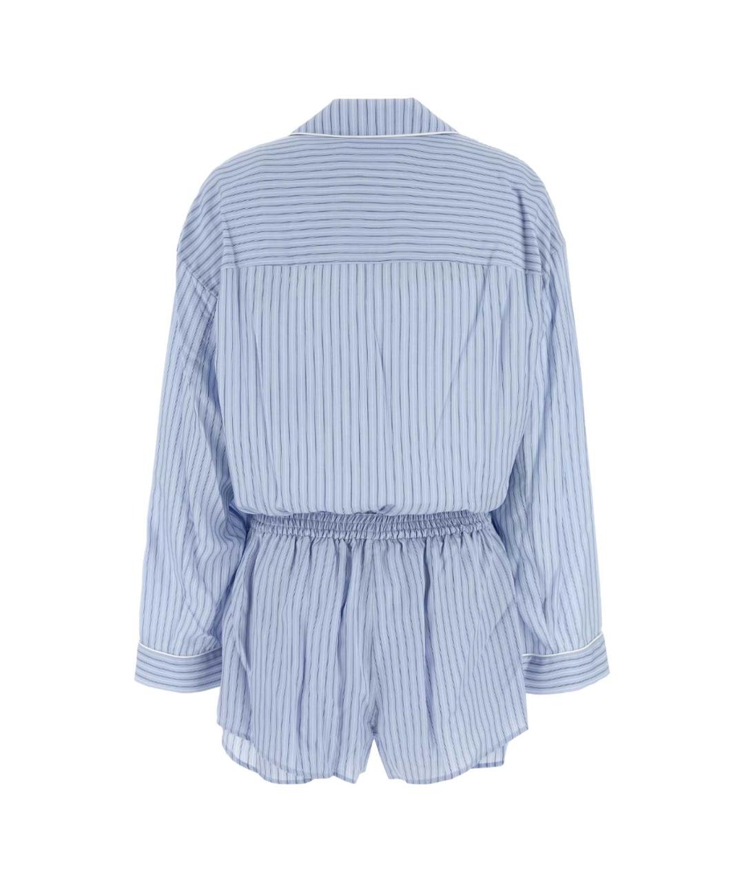 T BY ALEXANDER WANG Голубой комбинезон, фото 2