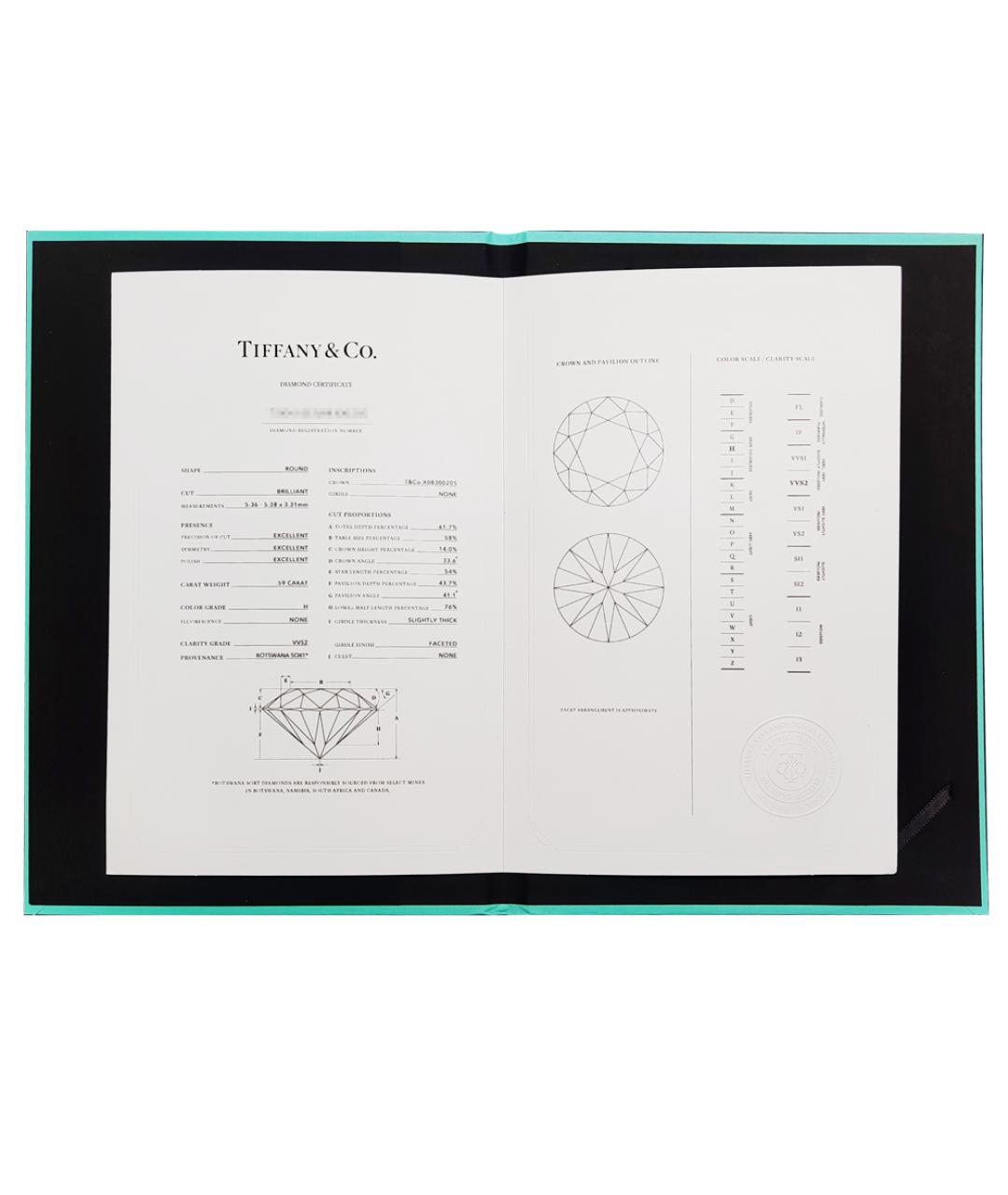 TIFFANY&CO Золотое кольцо из желтого золота, фото 2