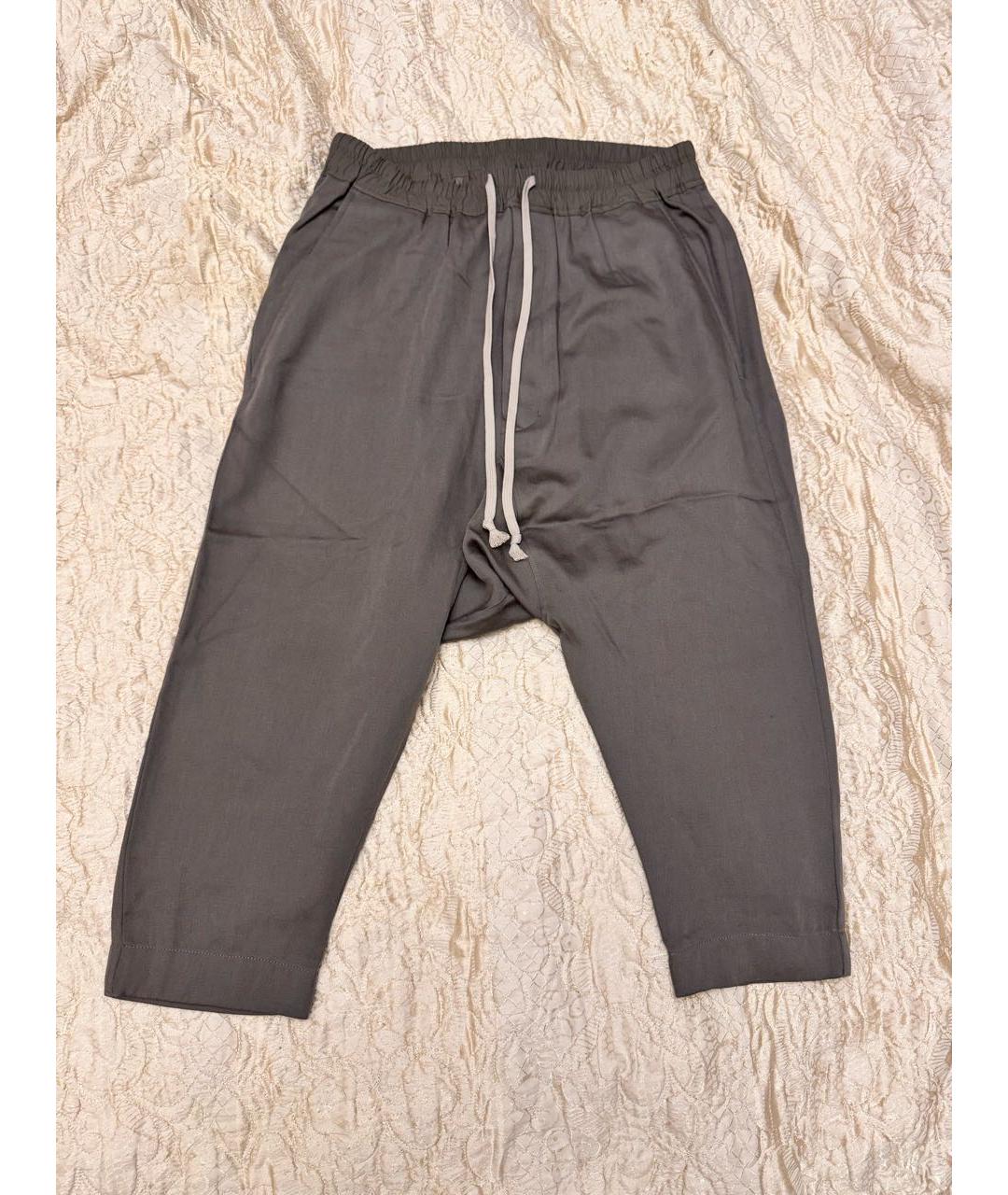 RICK OWENS Шерстяные повседневные брюки, фото 5