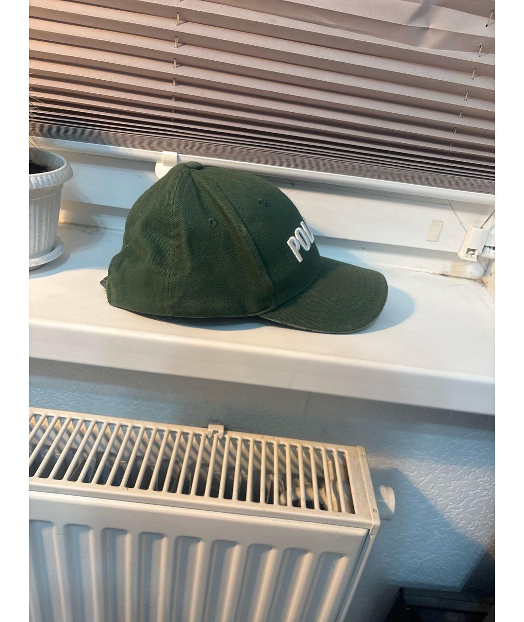 VETEMENTS Зеленая кепка/бейсболка, фото 2