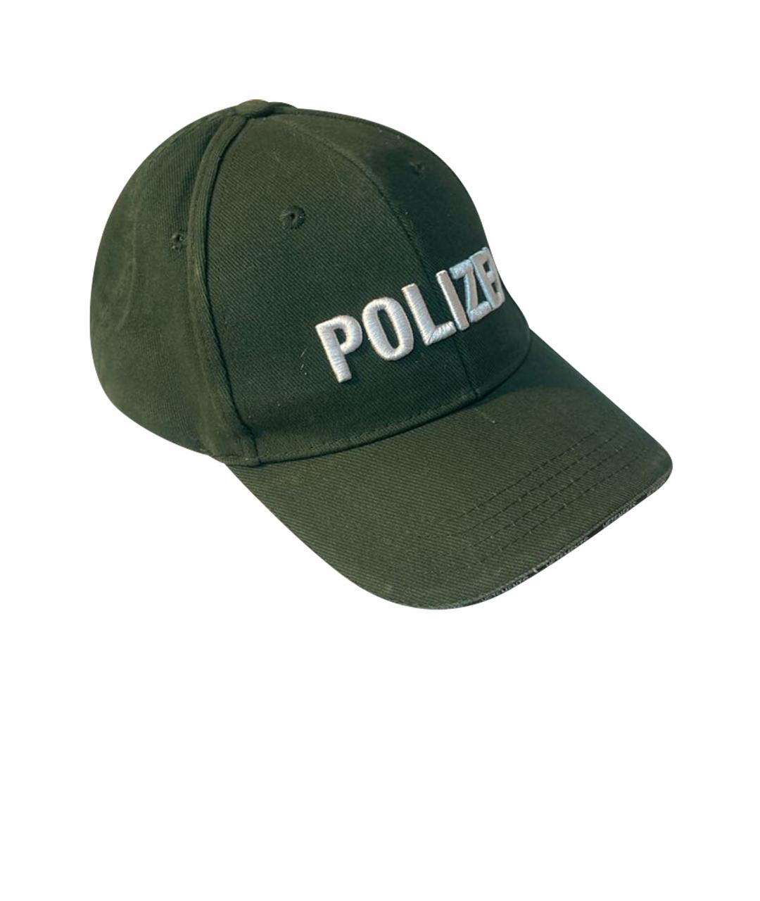 VETEMENTS Зеленая кепка/бейсболка, фото 1