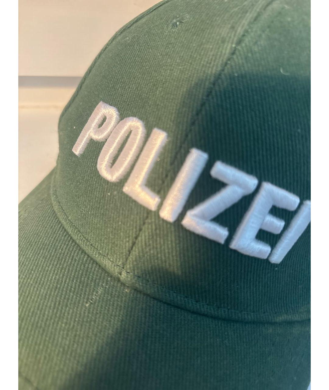 VETEMENTS Зеленая кепка/бейсболка, фото 4