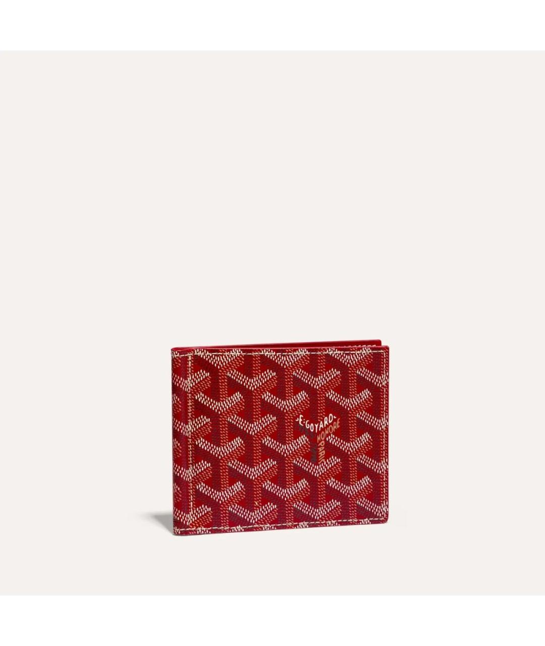 GOYARD Красный кошелек, фото 4