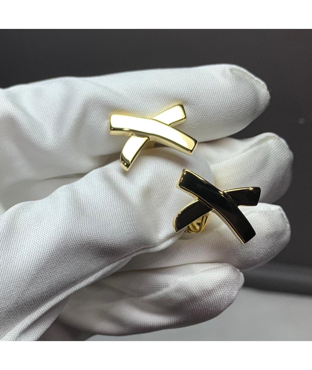 TIFFANY&CO Золотые запонки из желтого золота, фото 2