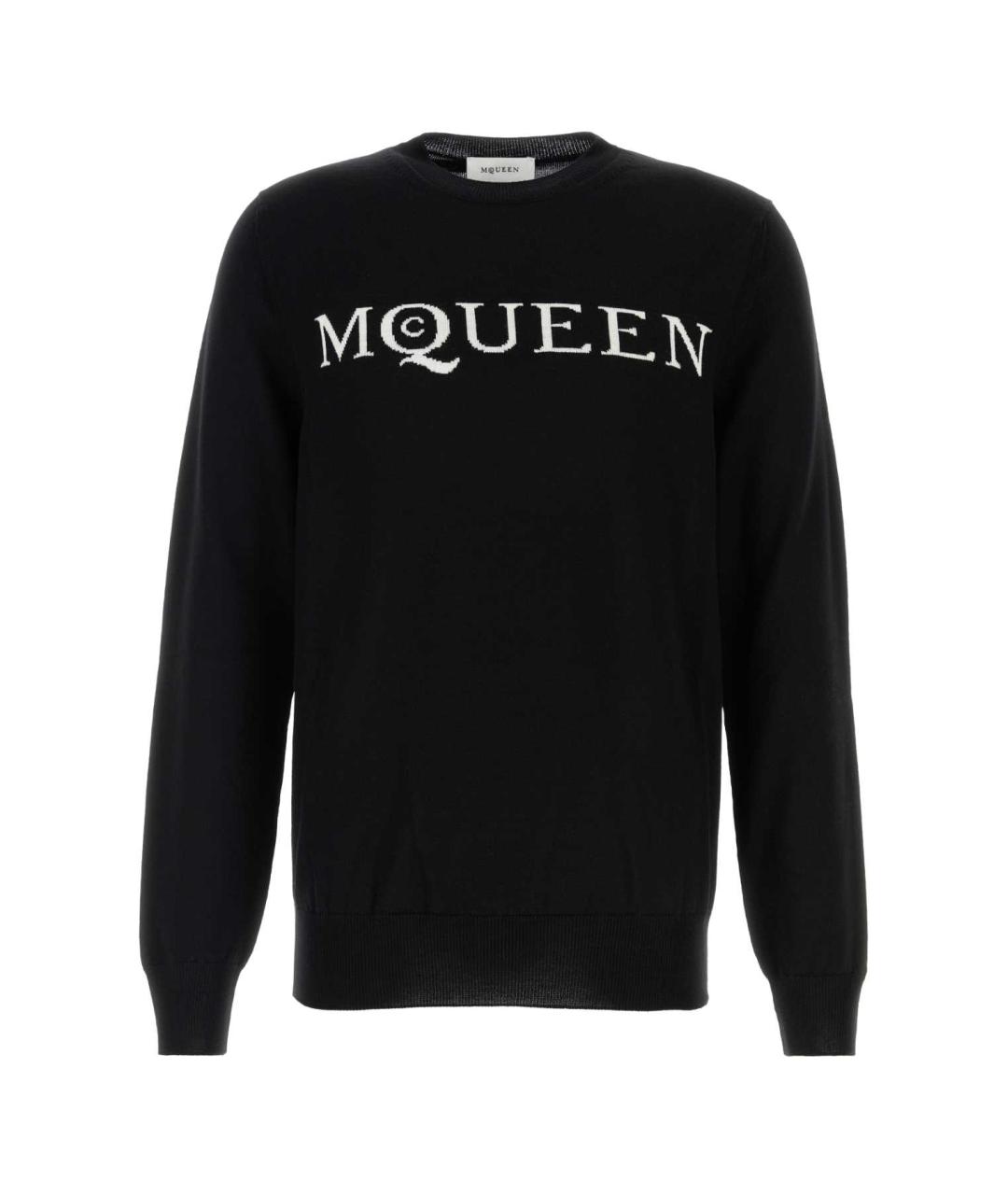 ALEXANDER MCQUEEN Черный джемпер / свитер, фото 1