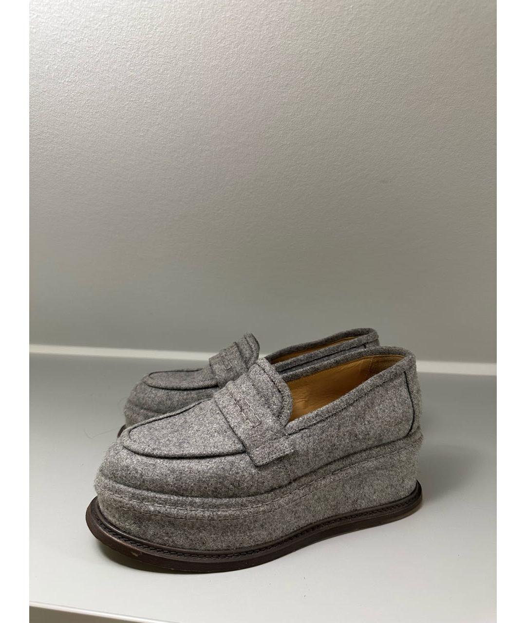 MAISON MARGIELA Серые лоферы, фото 2