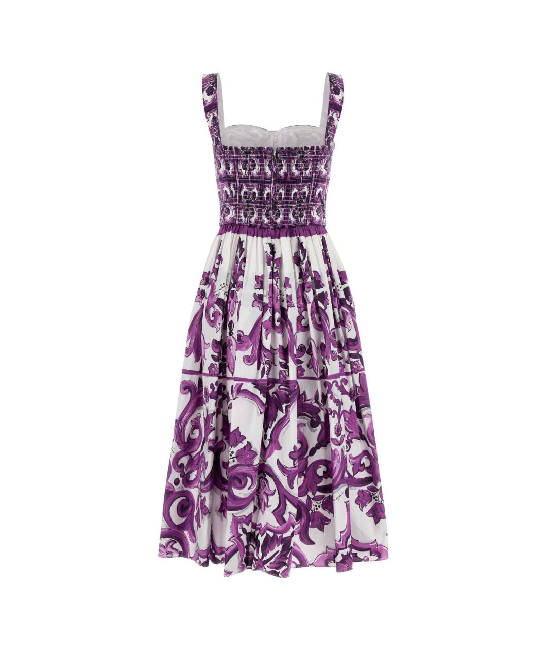 DOLCE&GABBANA Фиолетовое платье, фото 2