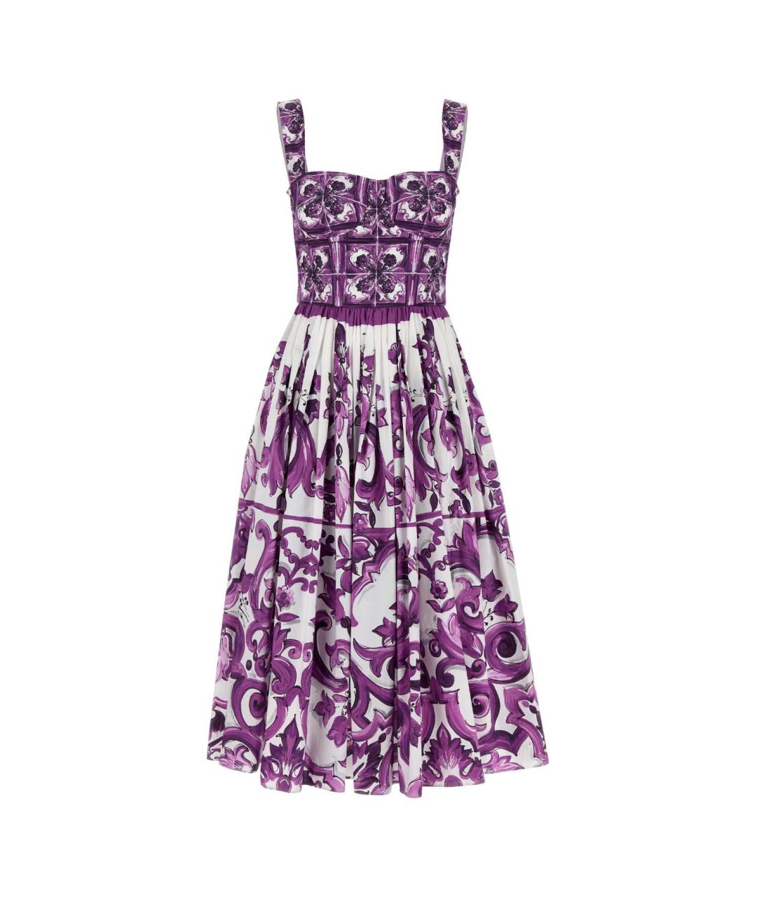 DOLCE&GABBANA Фиолетовое платье, фото 1