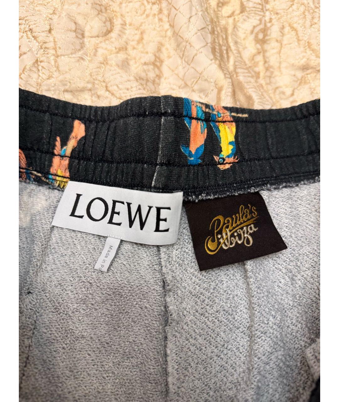 LOEWE Черные шорты, фото 2