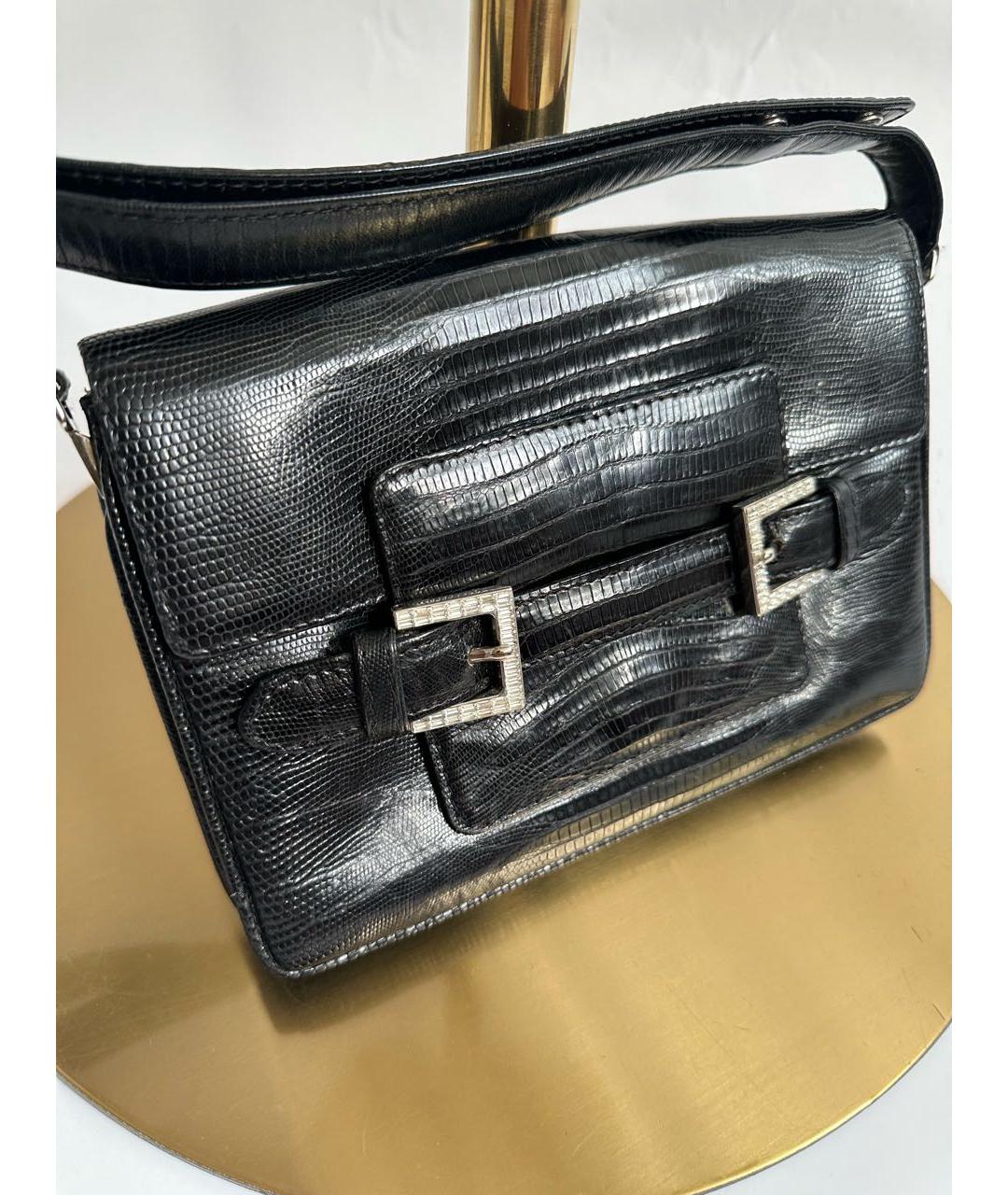 FENDI Черная кожаная сумка тоут, фото 7