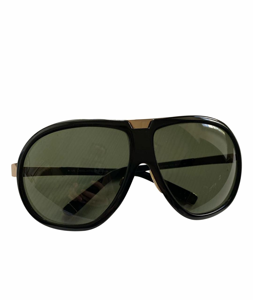 DSQUARED2 Черные пластиковые солнцезащитные очки, фото 1
