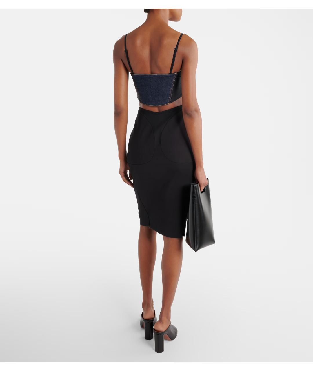 ALAIA Темно-синий корсет, фото 3