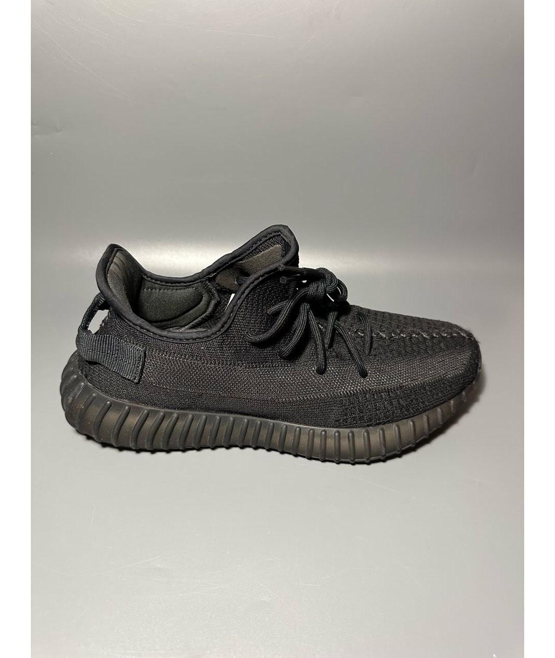 ADIDAS YEEZY Черные синтетические низкие кроссовки / кеды, фото 9