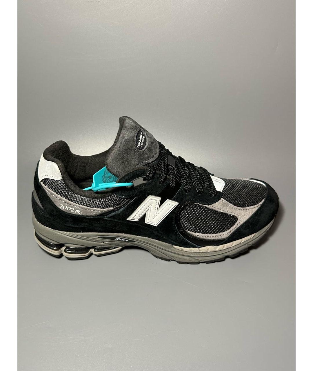 NEW BALANCE Черные замшевые низкие кроссовки / кеды, фото 9