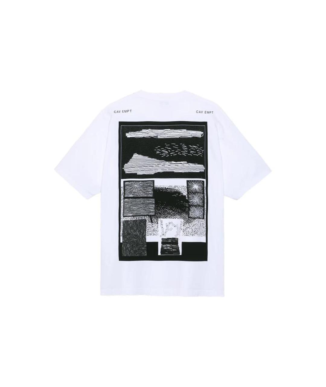CAV EMPT Белая хлопковая футболка, фото 2
