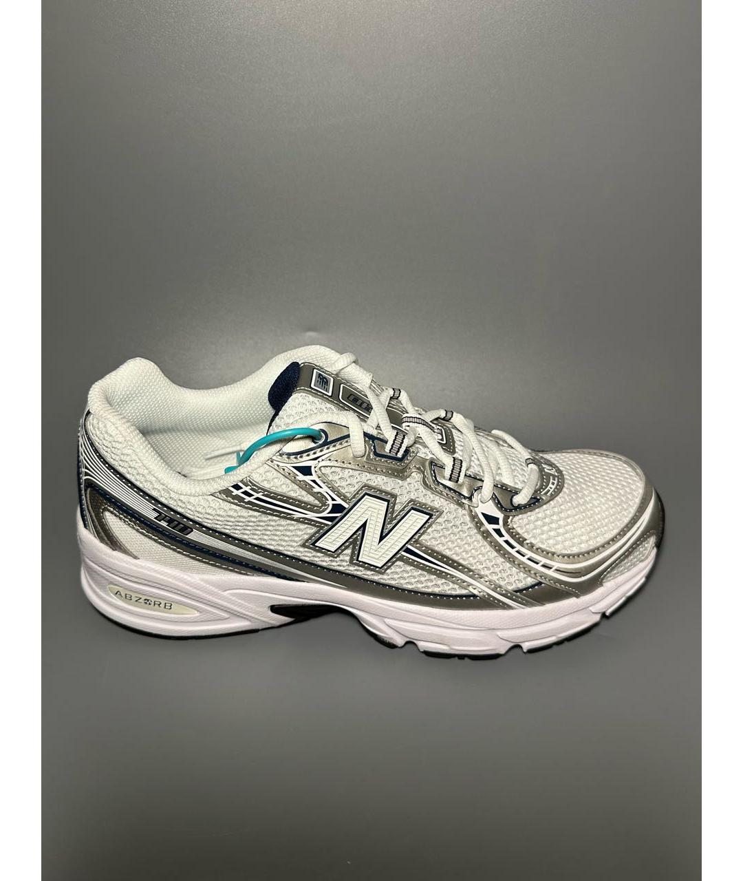 NEW BALANCE Белые синтетические низкие кроссовки / кеды, фото 9