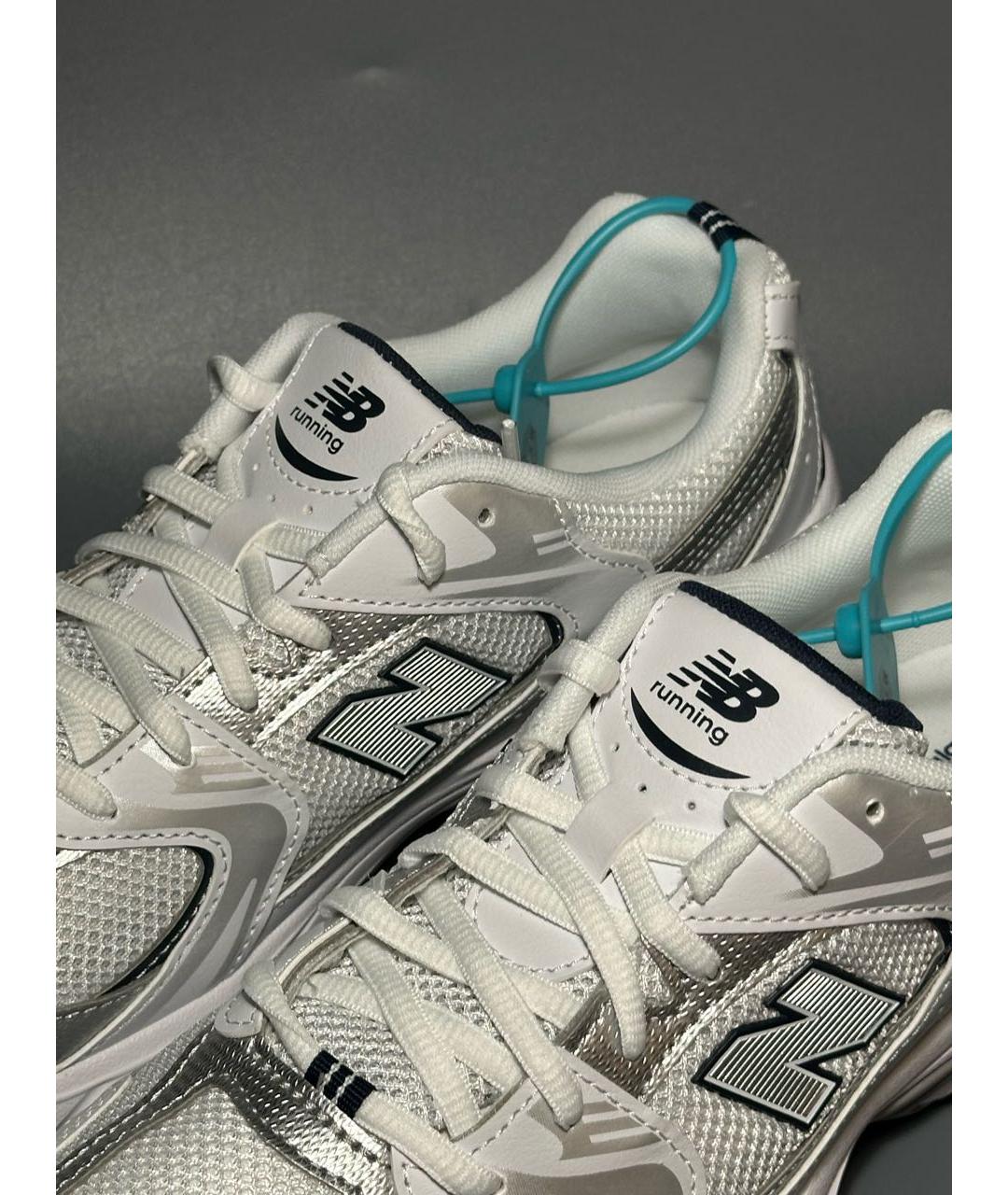 NEW BALANCE Белые синтетические кроссовки, фото 8
