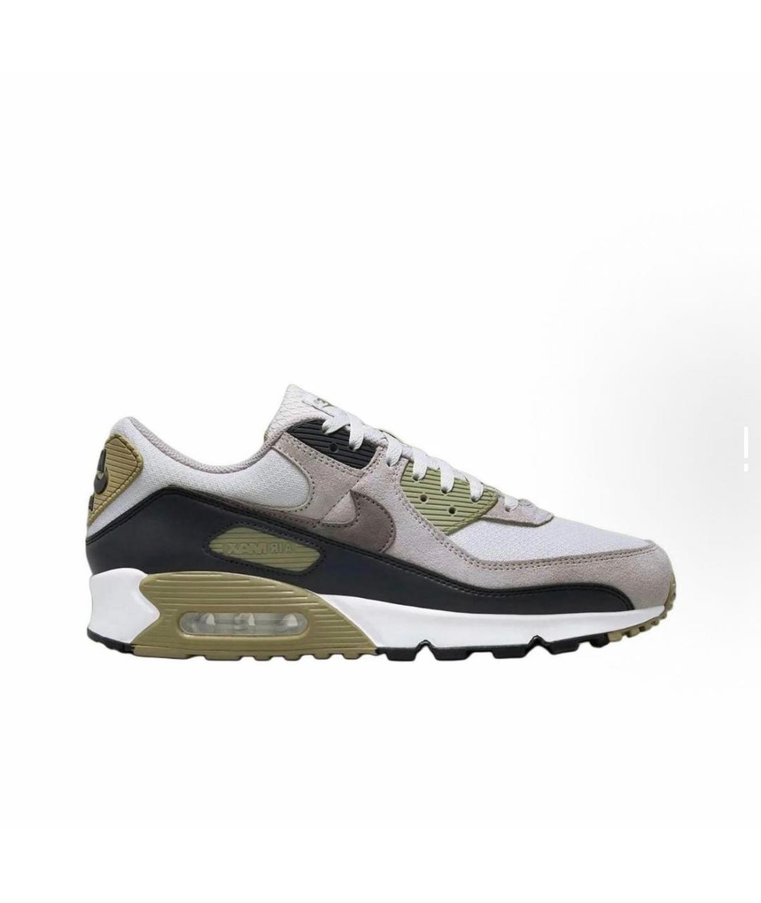 NIKE Хаки замшевые низкие кроссовки / кеды, фото 8