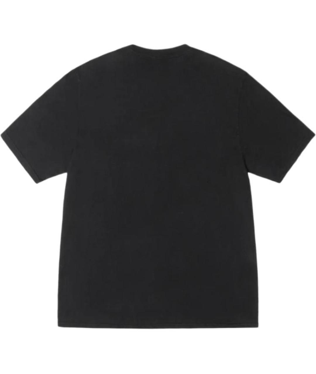 STUSSY Черная футболка, фото 2