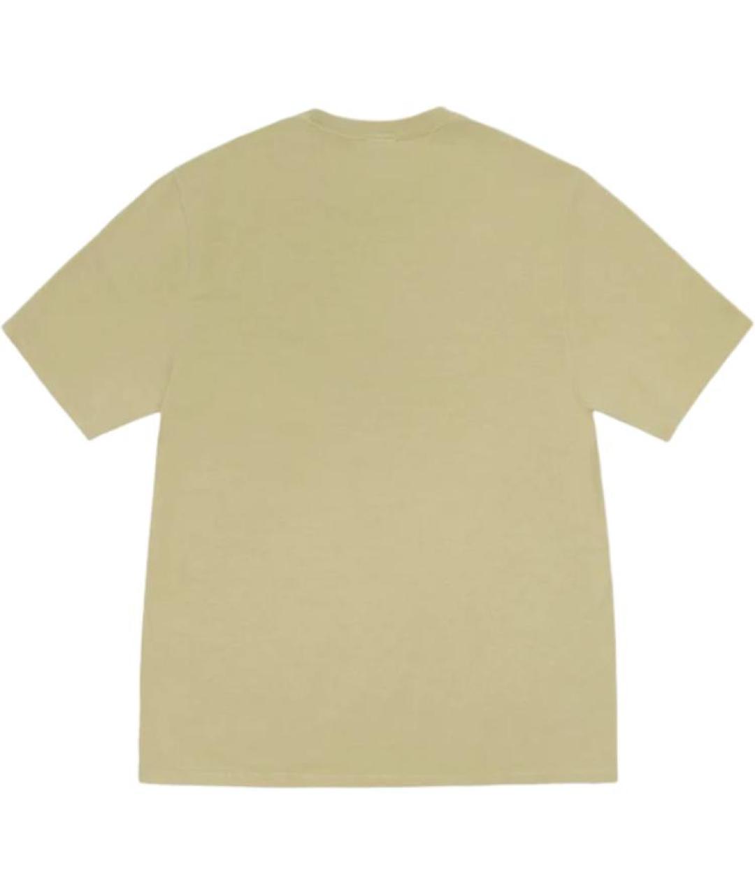 STUSSY Бежевая футболка, фото 2